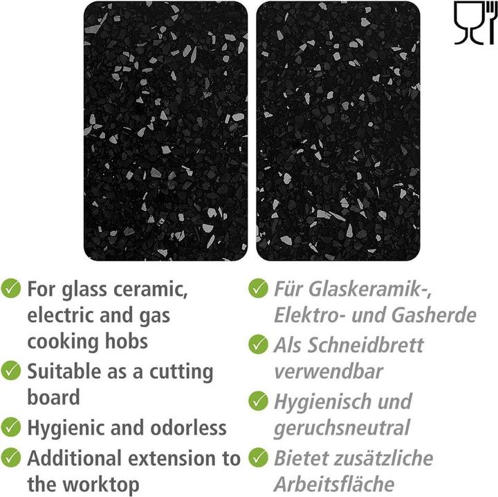Produktbild Wenko Glasabdeckplatten Terrazzo