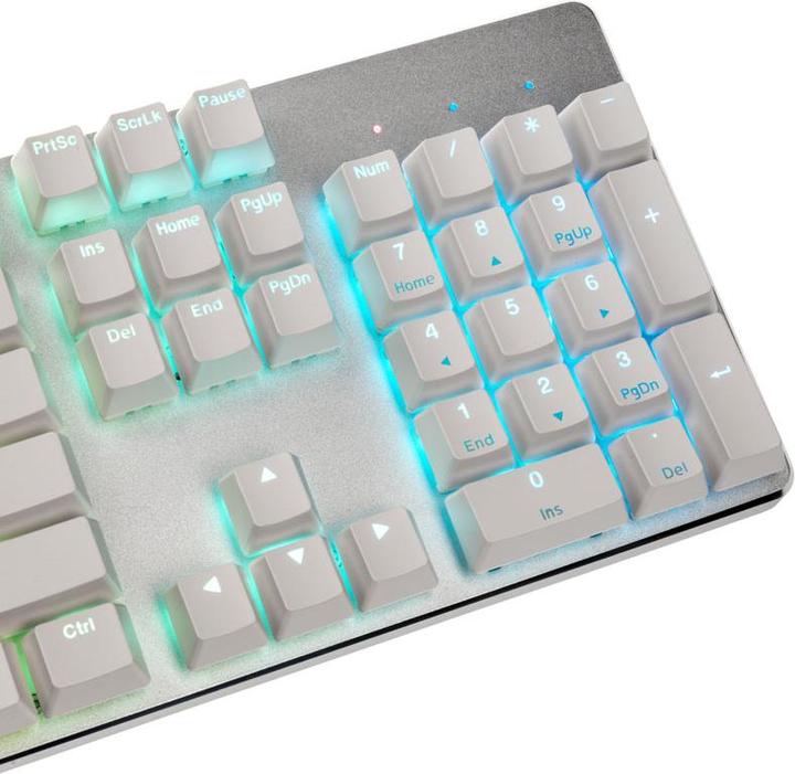 Immagine prodotto Glorious PC Gaming Race PC Gaming Race GMMK Full Size White Ice Edition - Gateron-Brown, USA-Layout (US, Cablato)