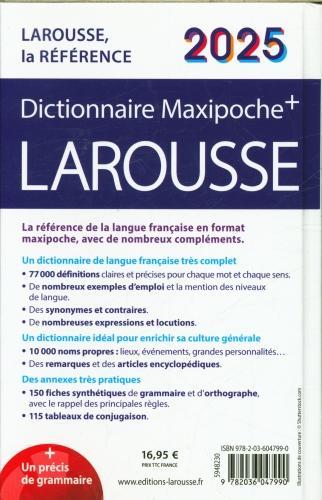 Produktbild Dictionnaire Larousse maxipoche + 2025 (Französisch, Collectif, 2024)