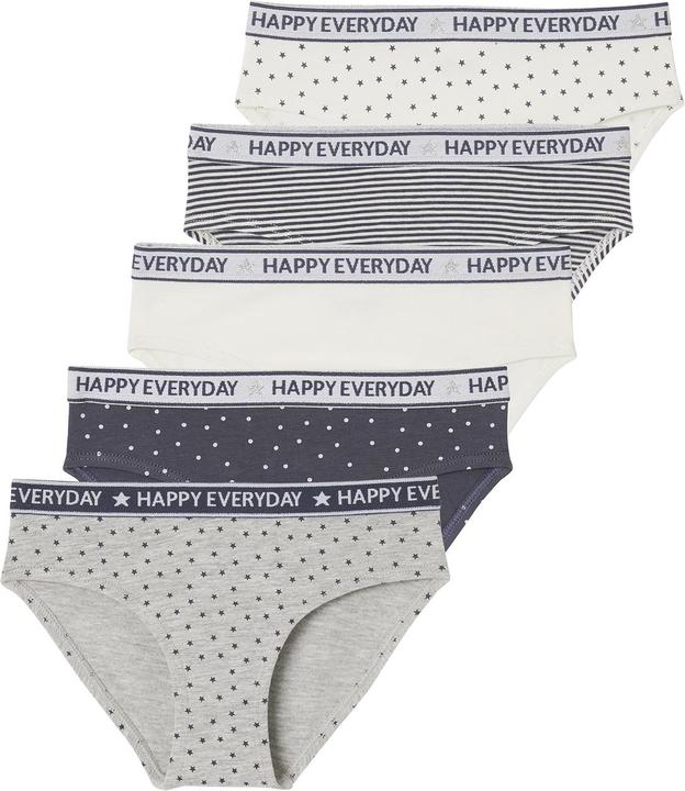 Produktbild Vertbaudet 5er-Pack Mädchen Slips HAPPY EVERYDAY (98, 5er Pack)