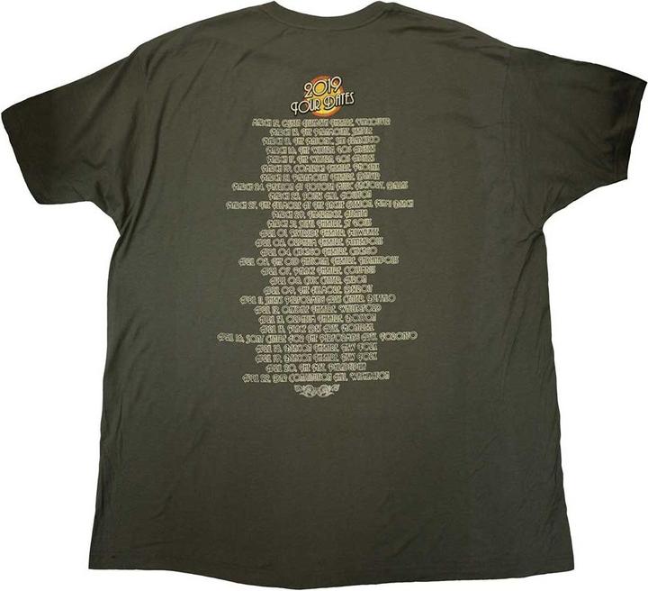 Actual product image Mason's Unisex Adult Tour 2019 Back Print T-Shirt (XXL)