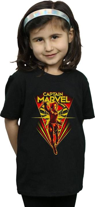 Actual product image Girls Captain Flying V Cotton T-Shirt (128)