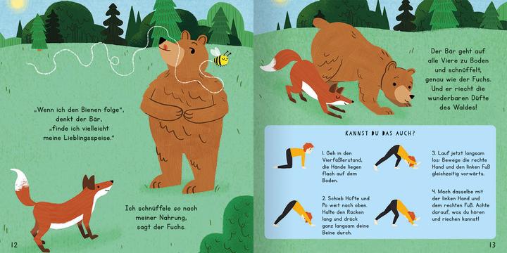 Image du produit Der Yoga-Bär | Entspann dich wie die Tiere im Wald (Allemand, Christiane Kerr, Julia Green, 2021)