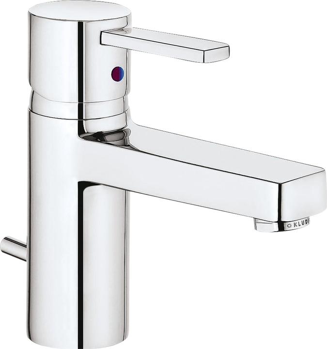 Kludi Zenta XL Waschtischarmatur (Wasserhahn) durckfest, Bad Armatur chrom