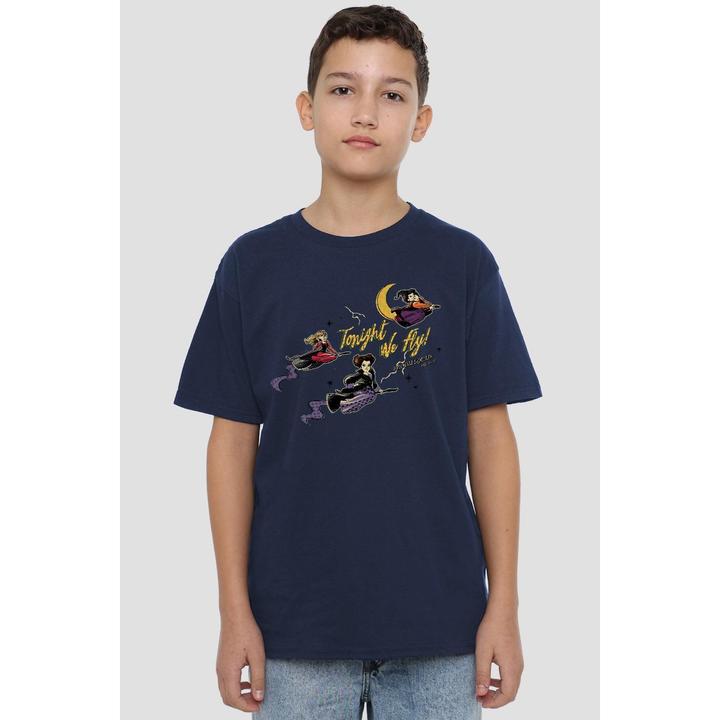 Actual product image Universal Textiles Childrens/Kids Tonight We Fly Sanderson Sisters T-Shirt (104)