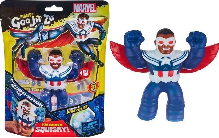 Produktbild Goo Jit Zu HEROES OF Marvel Figure single pack, W5