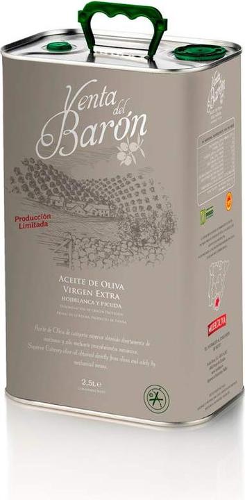 Image du produit Venta del Barón Huile d'olive extra vierge - bidon de 2,5 L (2500 ml)