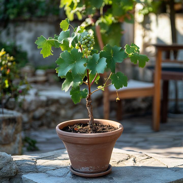 Image du produit Plant in a Box Vitis vinifera 'Chardonnay' - Set de 3 plants de raisin (25 cm)