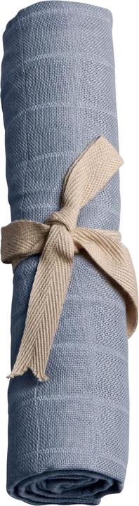 Actual product image Filibabba Diaper GOTS - Muslin Warm Blue (65 cm, 65 cm)