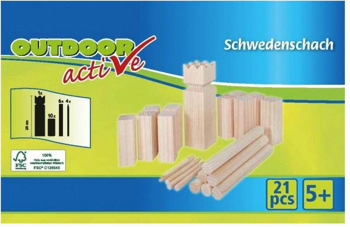 Actual product image Outdoor Active OA Swedish chess Kubb