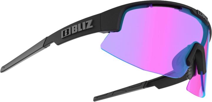 Actual product image Bliz Matrix Small Nano Optics Nordic Light (Black, Begonia w Blue)