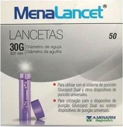 Image du produit Menarini Menalancet 30g 50 Lancettes (Lancette)
