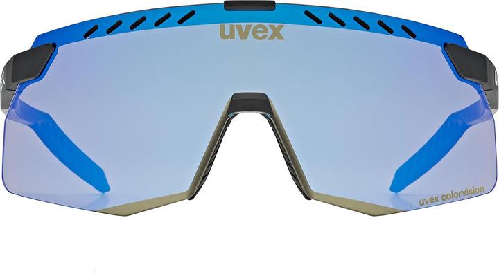 Image du produit Uvex Sports pace stage S CV (black matt (bleu), Miroir Bleu)