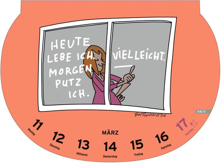 Immagine prodotto Heye Calendario illustrato Detti stupidi (21 x 29 cm, Nessuna rilegatura, Tedesco)