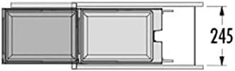Actual product image Hailo Waste bin 3635001 (20 l)
