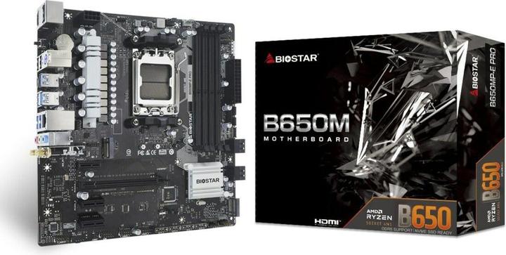 Image du produit Biostar Płyta główna B650MP-E PRO (AM5, AMD B650, mATX)