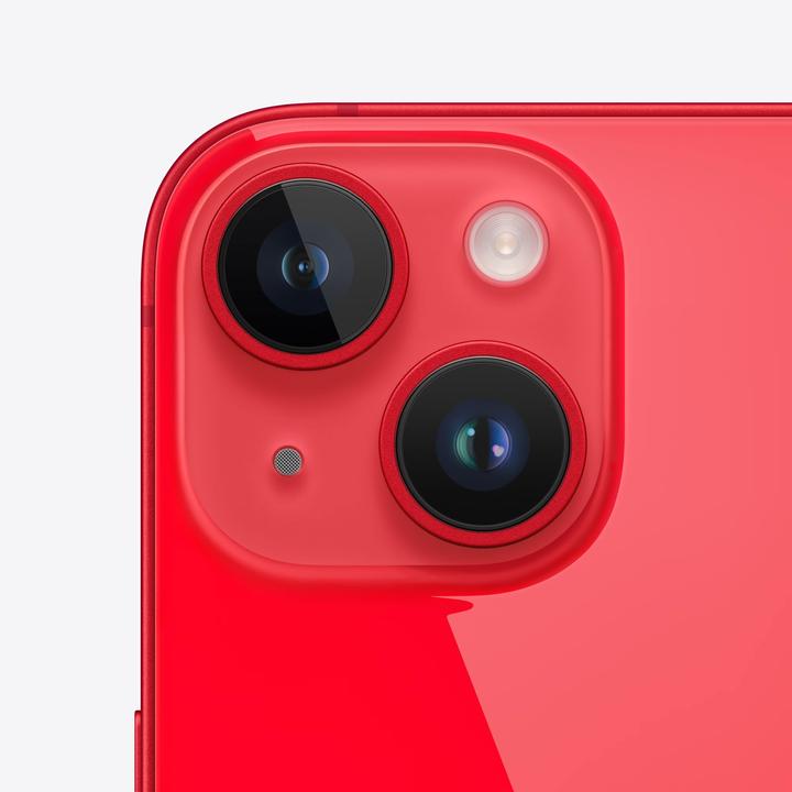 Productafbeelding Apple iPhone 14 (128 GB, Rood, 6.10", SIM + eSIM, 12 Mpx, 5G)