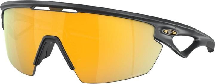 Oakley Sphaera Lunettes de sport (Carbone mat, Prizm 24k polarisé)