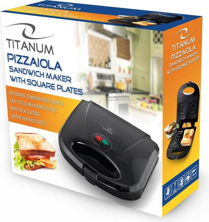 Actual product image Esperanza for sandwiches Pizzaiola TKT005K (700W, black colour) (EU plug)