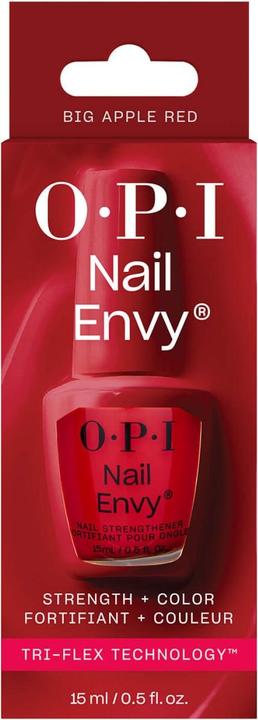 Produktbild OPI Nagelhärter - Nail Envy Big Apple Red (Big Apple Red, Gel-Effekt Nagellack)