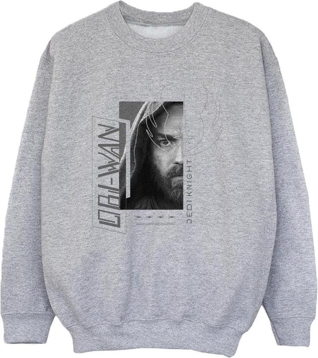 Produktbild Star Wars ObiWan Kenobi Jedi SciFi Collage Sweatshirt Jungen (140, 146)