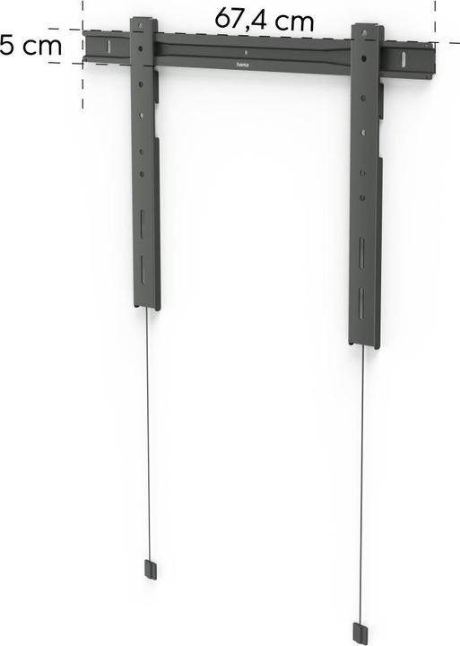 Produktbild Hama Ultraslim", 229 cm (90 (Wand, 90", 80 kg)