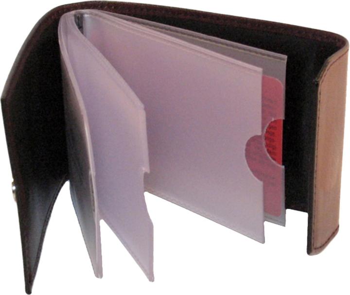 Actual product image Golden Head Colorado credit card holder RFID leather 7 cm