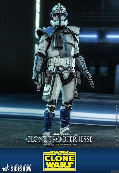 Produktbild Hot Toys Star Wars The Clone Wars figurine 1/6 Clone Trooper Jesse 30 cm