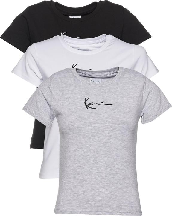 Karl Kani KW234-057-4 Small Signature 3-Pack Essential Tight Tee - 126907