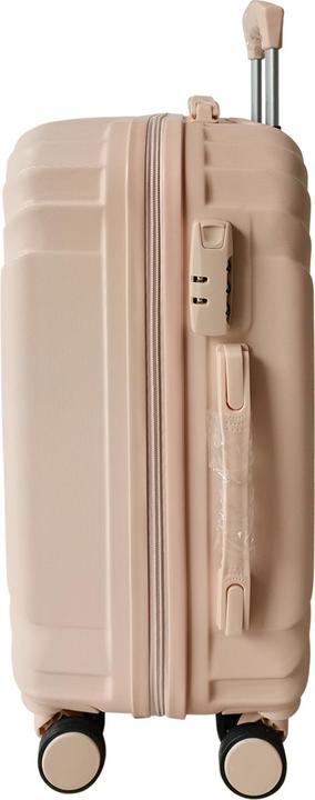 Immagine prodotto NTK-Collection Hartschalenkoffer 4er-Set Mabell Pink (115 l, Bagaglio a mano (fino a 50 litri), M (50 - 90l), L (90 - 115l), XL (da 115l))