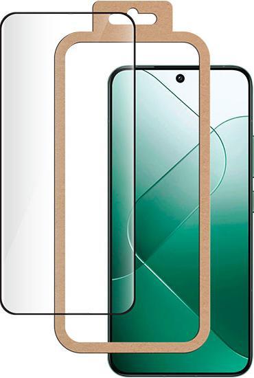 Actual product image Bigben Screen protector for Xiaomi 14 made of tempered 2.5D glass with SmartFrame (1 Piece, Xiaomi 14)