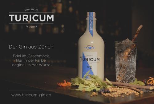Produktbild Turicum Handcrafted Dry Gin (1 x 50 cl)