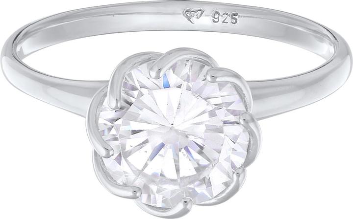 Produktbild Elli Kristall Ring, Verlobungsring (52, 925 Silber)