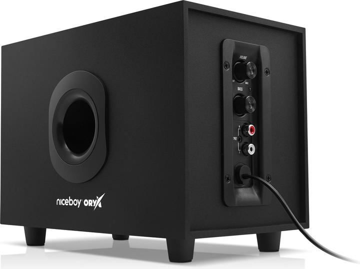 Produktbild Niceboy Oryx Vox 2.1 MaxBass Speakers 25W