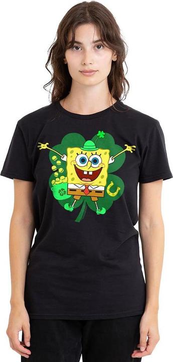 Produktbild Spongebob Squarepants Spongey TShirt St PatricksTag (XL)