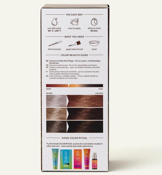 Produktbild Khadi Planzenhaarfarbe (Nussbraun)