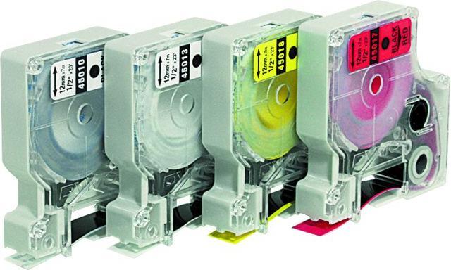 Produktbild Dymo S0720570 (1.20 cm, Schwarz)