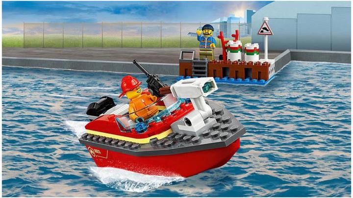 Image du produit LEGO Les pompiers du port (60213, LEGO City)