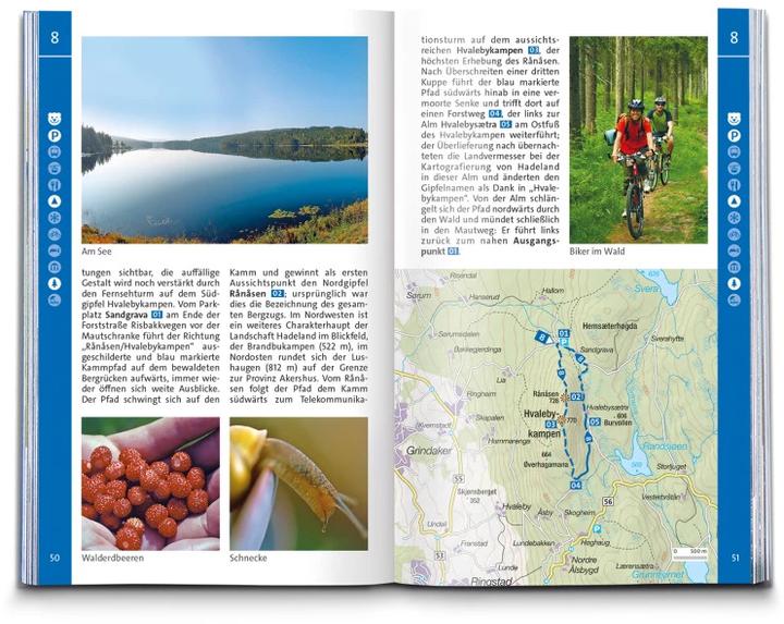 Produktbild Wanderführer Norwegen Süd, Von Oslo bis zum Geirangerfjord, 75 Touren