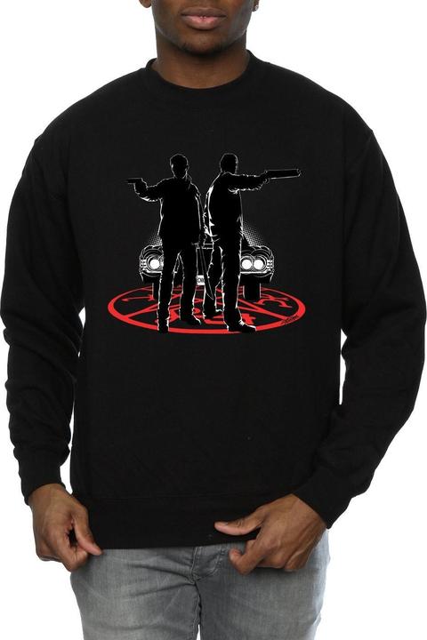 Immagine prodotto Supernatural Sam And Dean Silhouette Felpa Uomo (L)