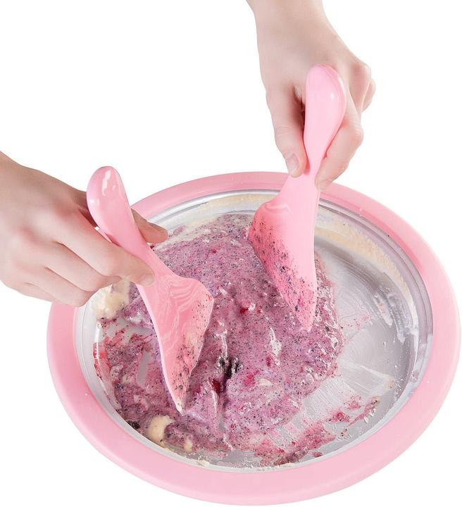 Image du produit Tokio Kitchenware Lot de 2 plaques teppanyaki glacées pour préparer des Ice Cream Rolls