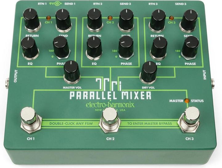 Actual product image Electro-Harmonix Tri Parallel Mixer