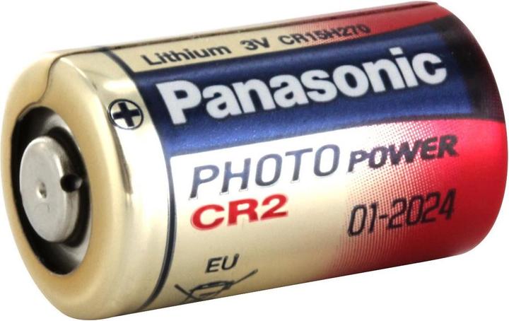 Image du produit Panasonic Photo Lithium CR2 (2 pcs, CR2, 850 mAh)