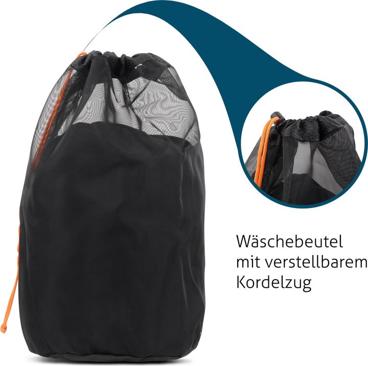 Actual product image Normani Kleidertaschen-Set mit Waschbeutel
