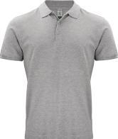 Produktbild Clique Poloshirt Classic OC 028264, Bio-Baumwolle, grau meliert, Grösse S (S)