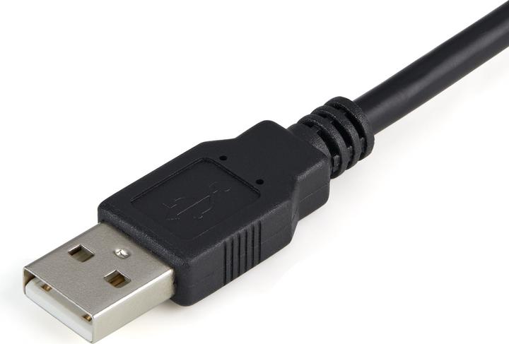 Image du produit StarTech 1 Port USB Vers Câble Série (0.20 m)