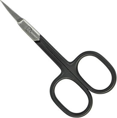 Immagine prodotto Homey's Forbici per unghie nere, 9 cm, curve, scatola