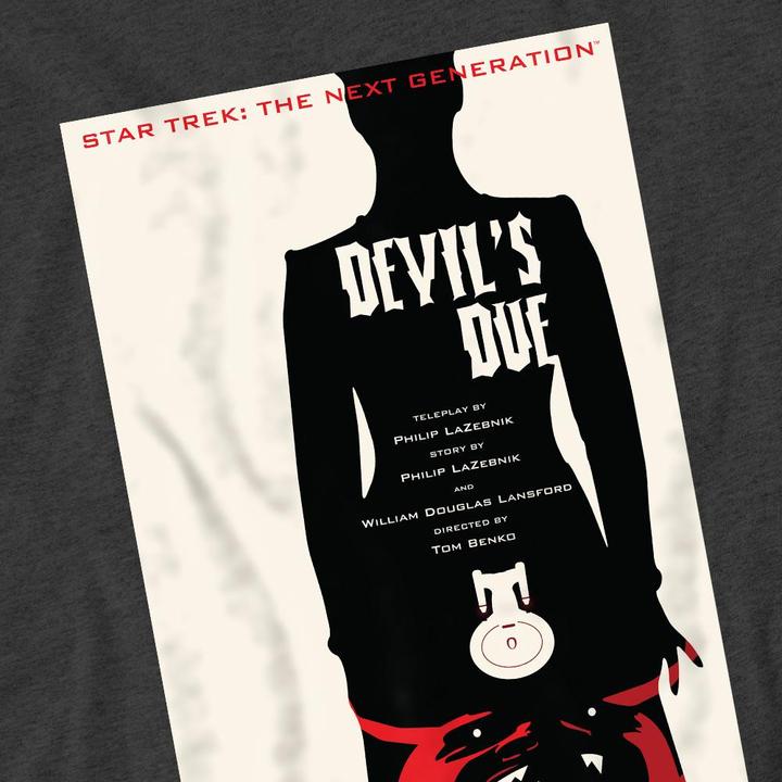 Actual product image Unisex Adult The Next Generation Season 4 Episode 13 T-Shirt (3XL)