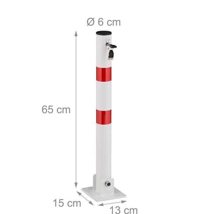 Immagine prodotto Relaxdays Pali della barriera