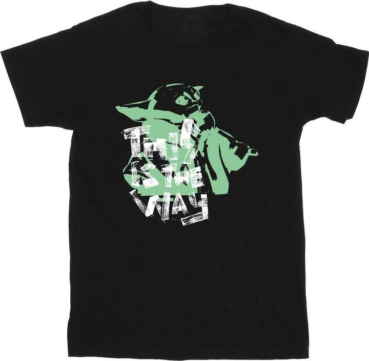 Immagine prodotto Star Wars The Mandalorian This Is The Way Grogu Maglietta Uomo (XL)